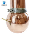 20L traditional essential oil extracting machine home  Gourd-shaped mini red copper essential oil distiller